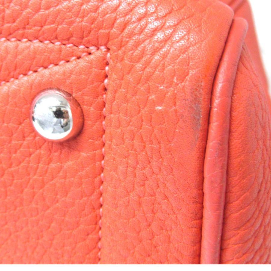 HERMES エルメス ヴィクトリア35 トートバッグ ピンク系  