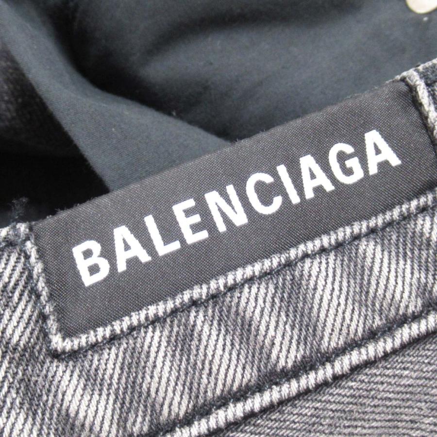 BALENCIAGA バレンシアガ デニムパンツ ブラック系 デニム 中古 BALENCIAGA バレンシアガ デニムパンツ ブラック系 デニム 中古