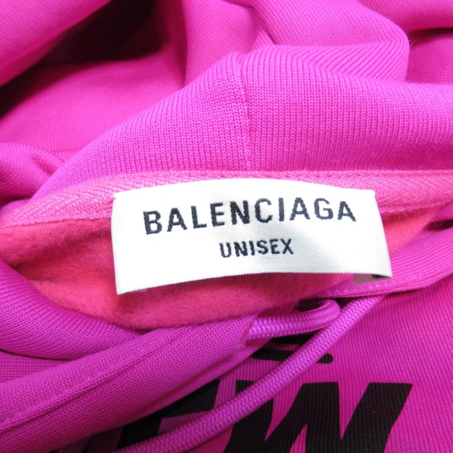 BALENCIAGA バレンシアガ パーカー ピンク系 ナイロン 中古 BALENCIAGA バレンシアガ パーカー ピンク系 ナイロン 中古