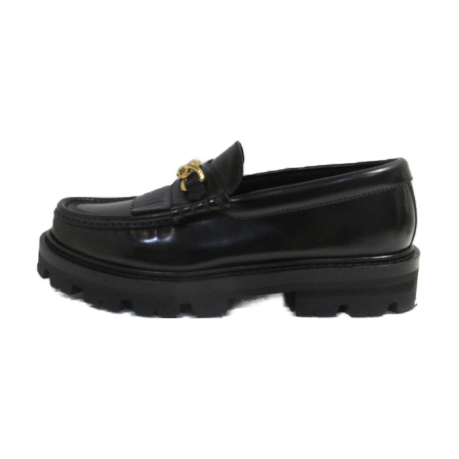 CELINE セリーヌ ローファー ブラック系 レザー 中古 : ブランド CELINE セリーヌ ローファー ブラック系 レザー 中古 : ブランド