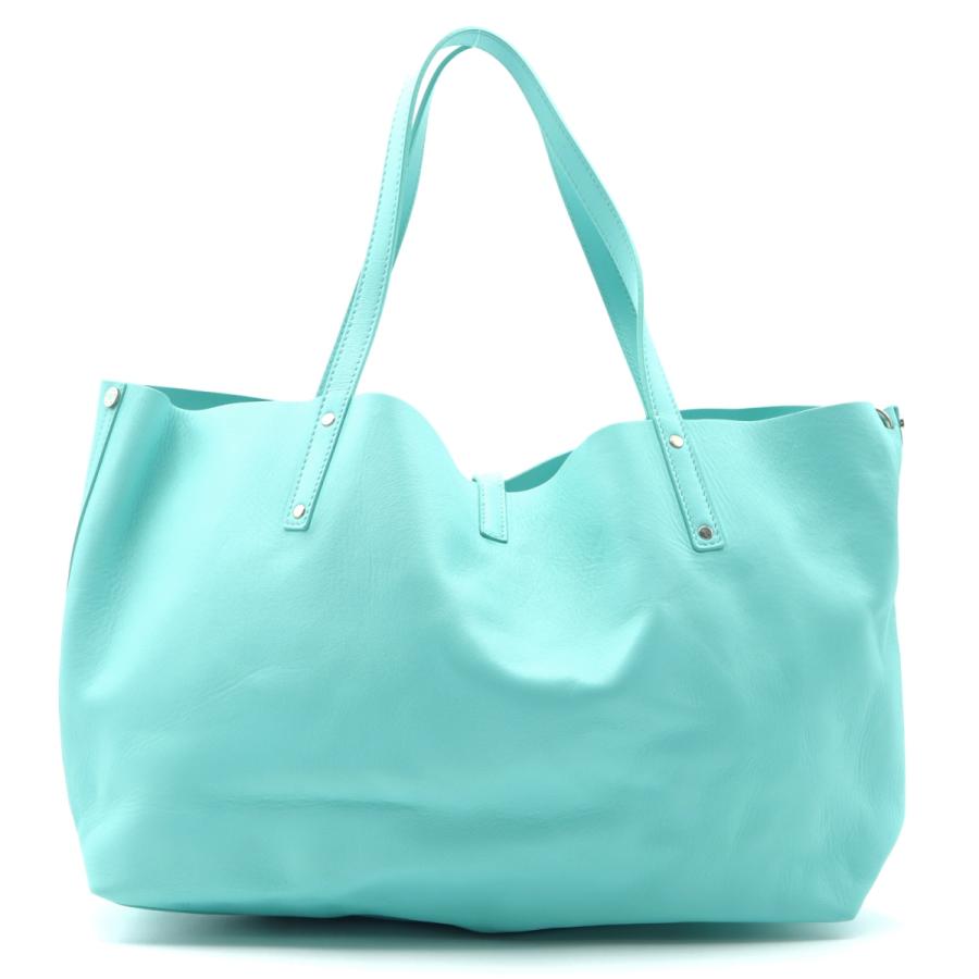 TIFFANY&Co. ティファニー トートバッグ グリーン系 シルバー金具 