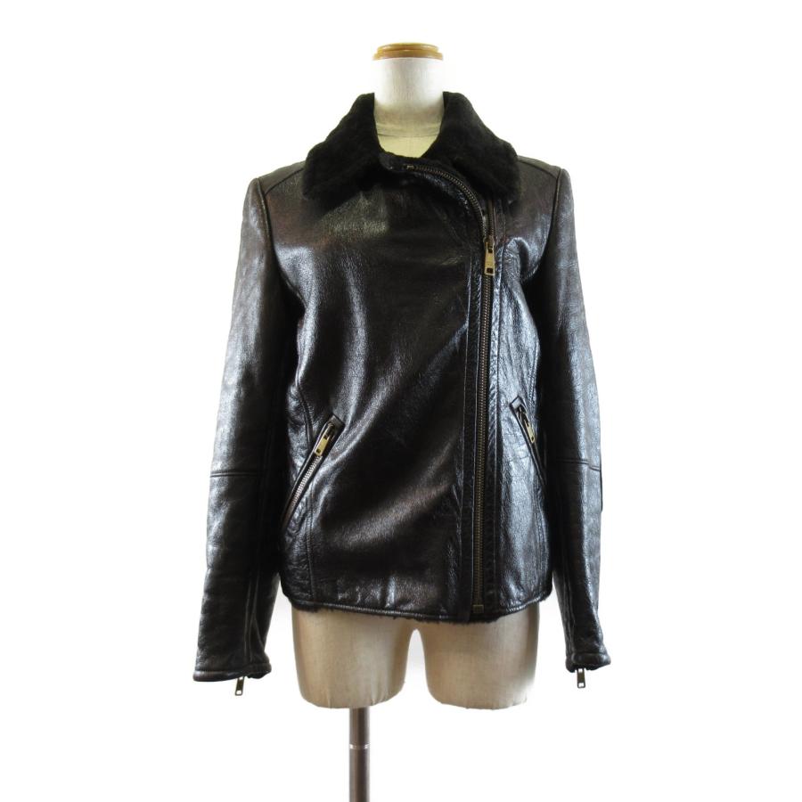 80〜90s PRADA ブラック レザー シングルライダース 80〜90s PRADA ブラック レザー シングルライダース 80〜90s PRADA