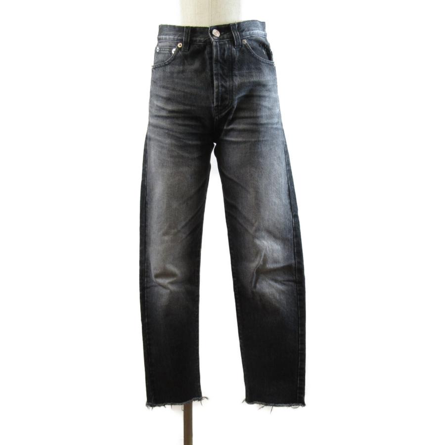 Saint Laurent サンローラン デニムパンツ デニムパンツ グレー系 コットン 中古 レディース ブランドオフ Yahoo 店 通販 Yahoo ショッピング