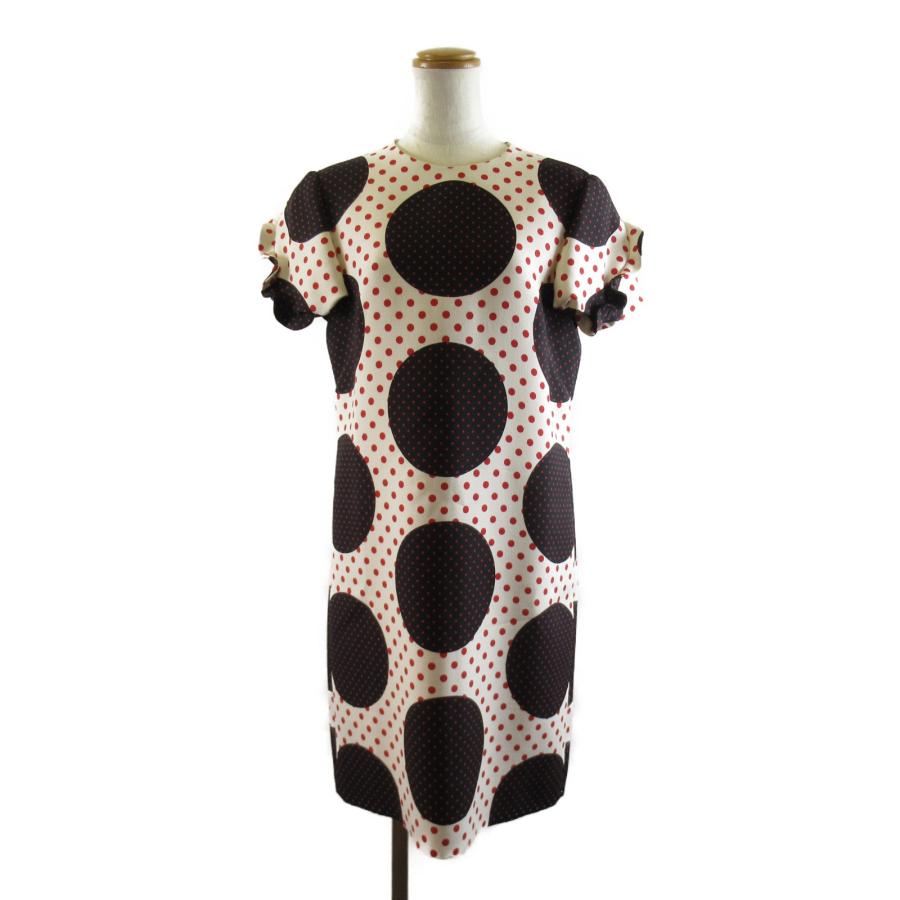 Valentino ヴァレンチノ ワンピース ホワイト系 ウール 中古  