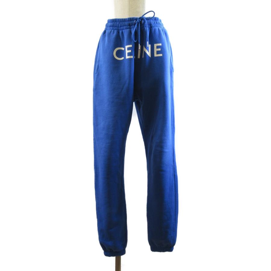 CELINE セリーヌ パンツ ジョガーパンツ ブルー系 コットン 中古 