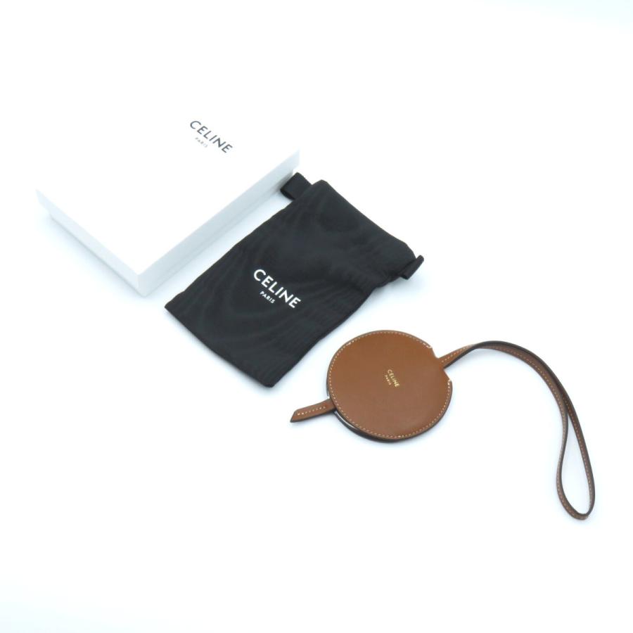 CELINE セリーヌ キーホルダー ミラー付きキーホルダー ブラウン CELINE セリーヌ キーホルダー ミラー付きキーホルダー ブラウン