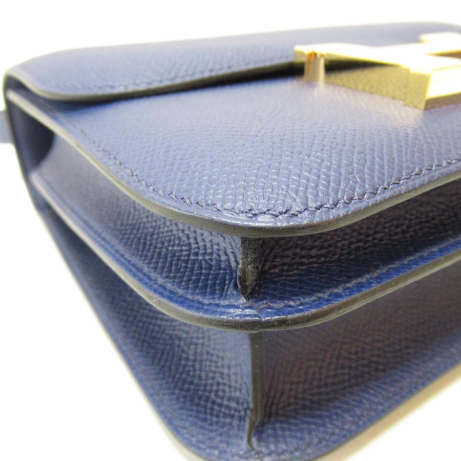 HERMES エルメス ショルダーバッグ コンスタンミニ ブルー系 HERMES エルメス ショルダーバッグ コンスタンミニ ブルー系