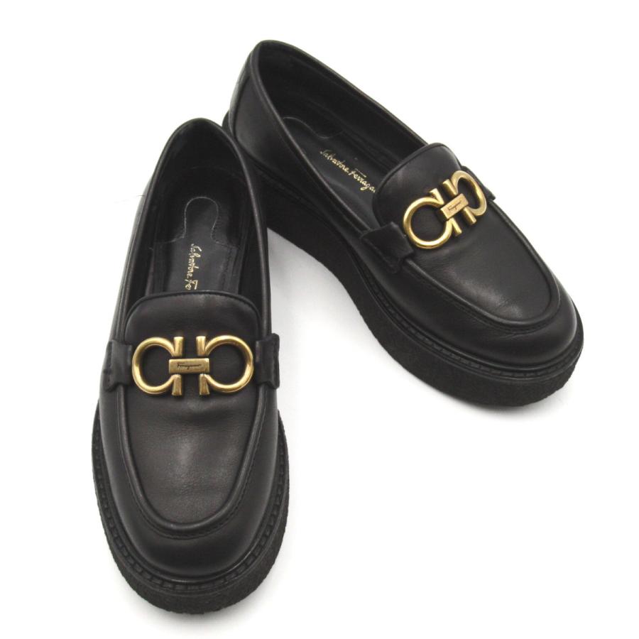 Salvatore Ferragamo サルヴァトーレフェラガモ ローファー 厚底 Salvatore Ferragamo サルヴァトーレフェラガモ ローファー 厚底