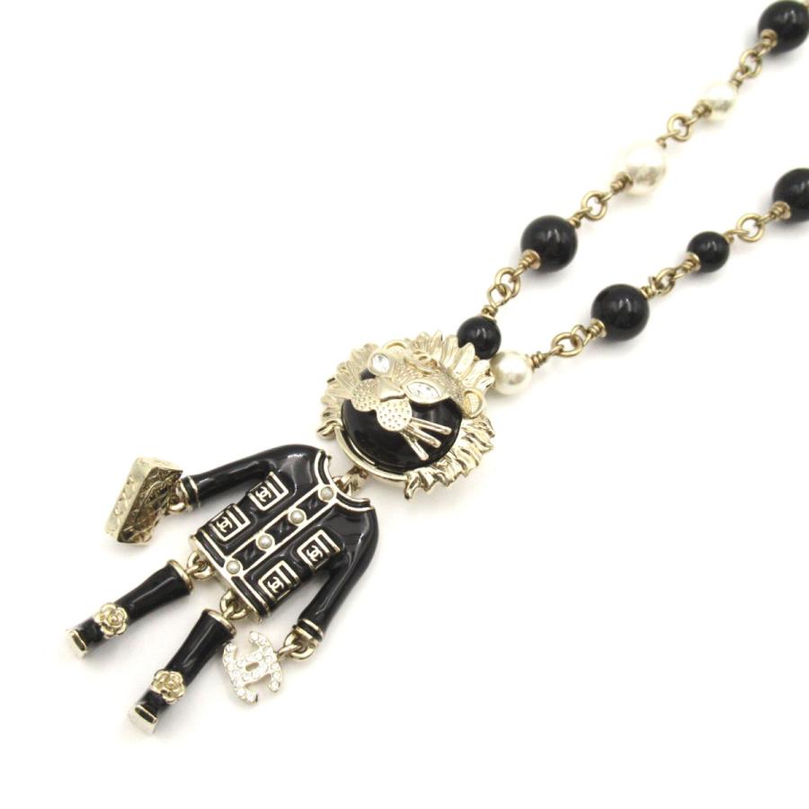 CHANEL シャネル ネックレス ライオンモチーフネックレス CHANEL シャネル ネックレス ライオンモチーフネックレス