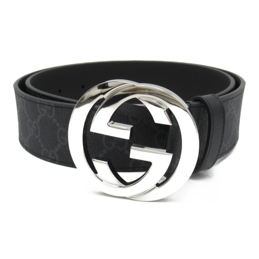 GUCCI グッチ ベルト ブラック系 レザー 中古 メンズ : ブランド GUCCI グッチ ベルト ブラック系 レザー 中古 メンズ : ブランド
