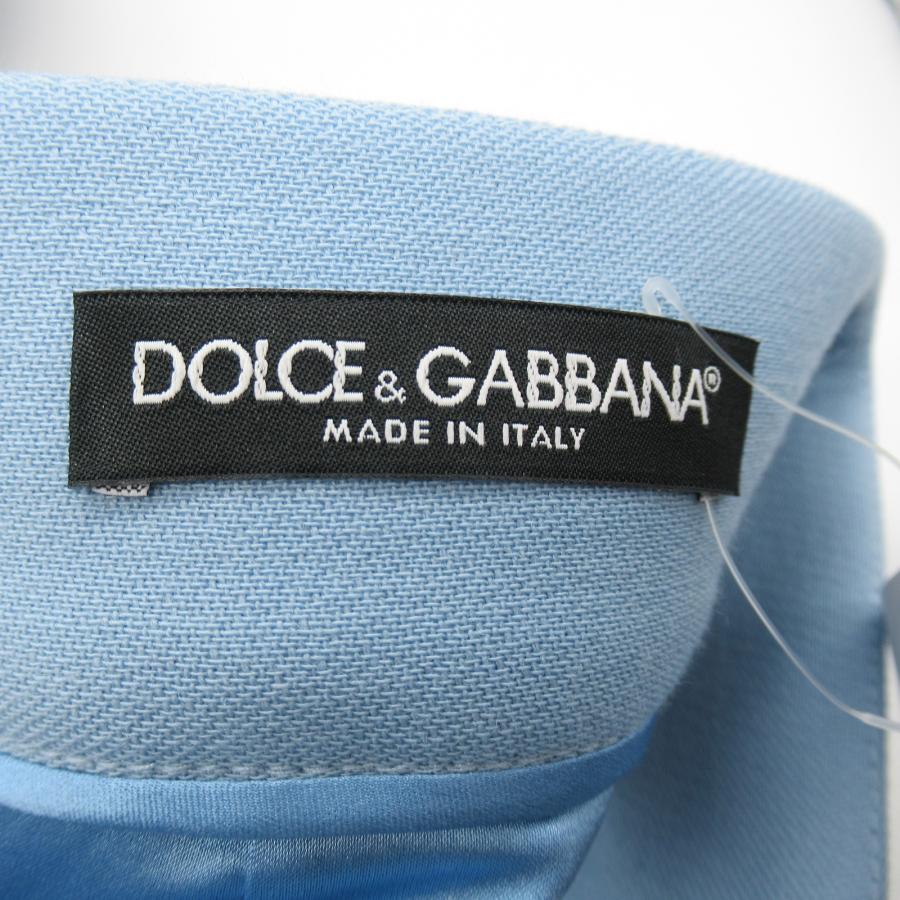 DOLCE&GABBANA ドルチェアンドガッバーナ スカート スカート ブルー系 ウール 中古 レディース｜brandoff｜03