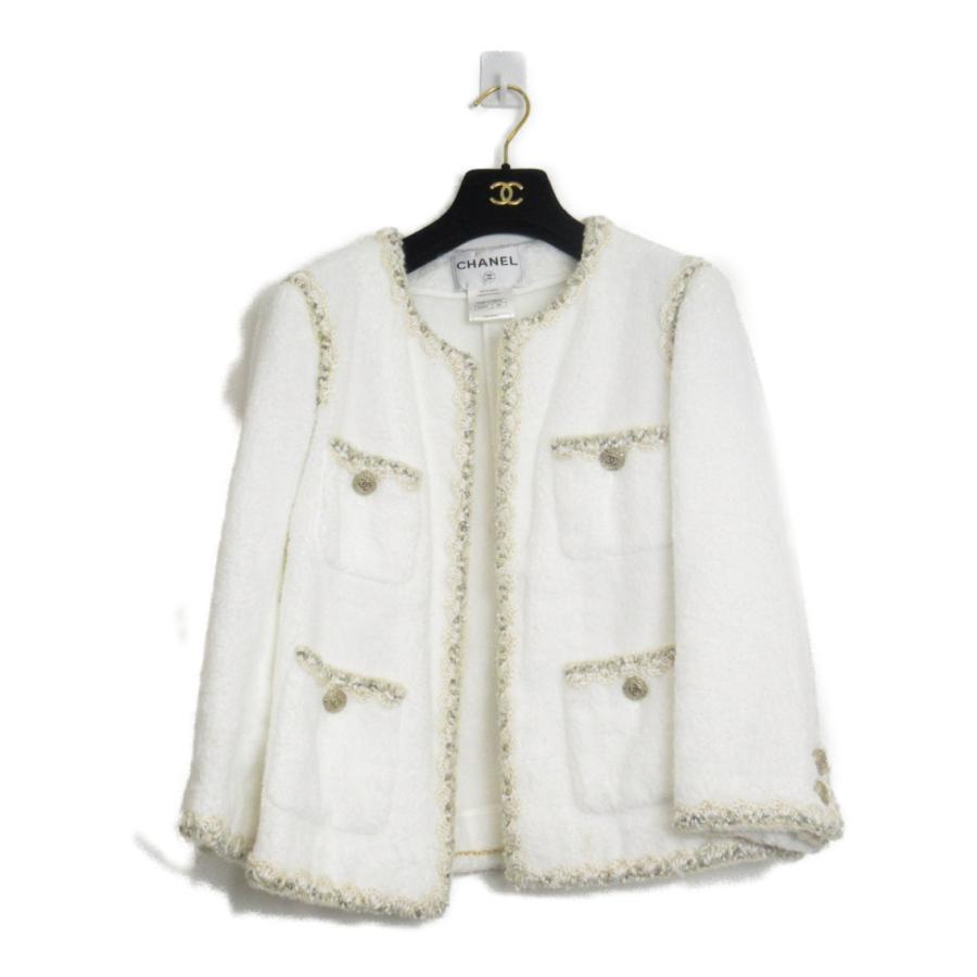 CHANEL シャネル その他ジャケット ジャケット ホワイト系 CHANEL シャネル その他ジャケット ジャケット ホワイト系