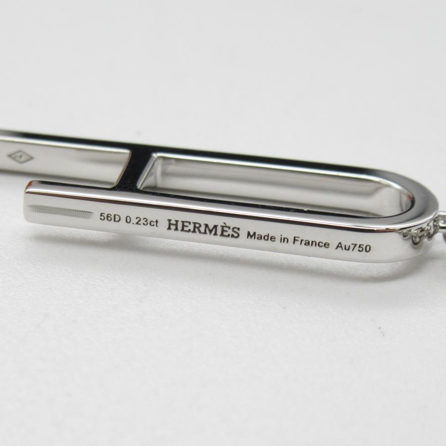 HERMES エルメス ピアス エヴァーシェーヌダンクル クリア系 HERMES エルメス ピアス エヴァーシェーヌダンクル クリア系