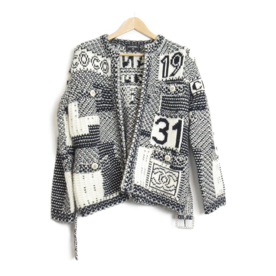 CHANEL シャネル その他ジャケット ニットジャケット ブラック系 