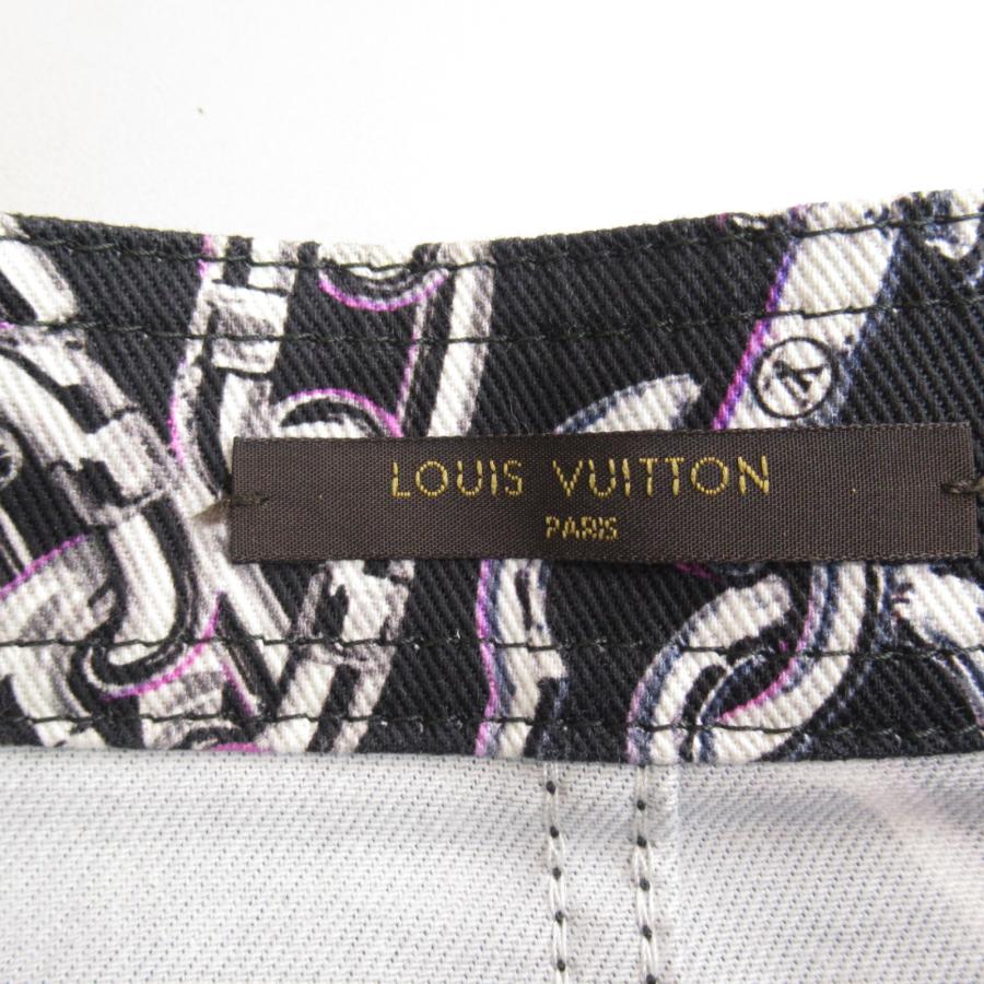 LOUIS VUITTON ルイ・ヴィトン スカート ブラック系 コットン LOUIS VUITTON ルイ・ヴィトン スカート ブラック系 コットン
