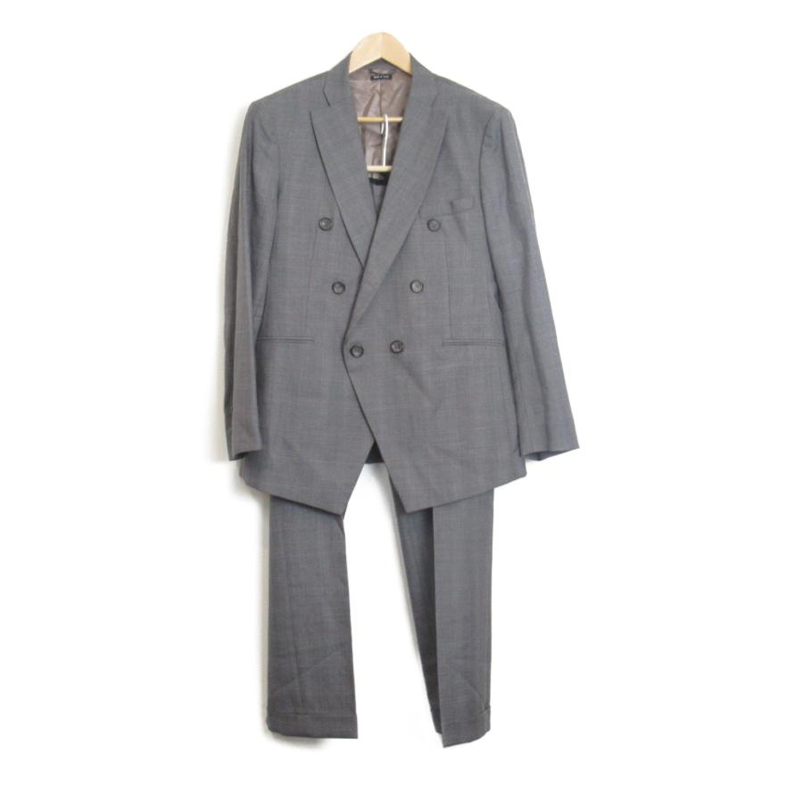 GIORGIO ARMANI ジョルジオアルマーニ スーツ グレー系 コットン GIORGIO ARMANI ジョルジオアルマーニ スーツ グレー系 コットン
