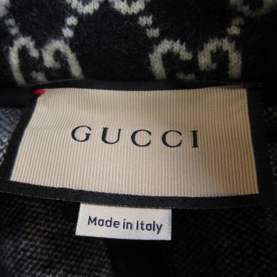GUCCI グッチ ポンチョ ブラック系 ウール 中古 レディース GUCCI グッチ ポンチョ ブラック系 ウール 中古 レディース