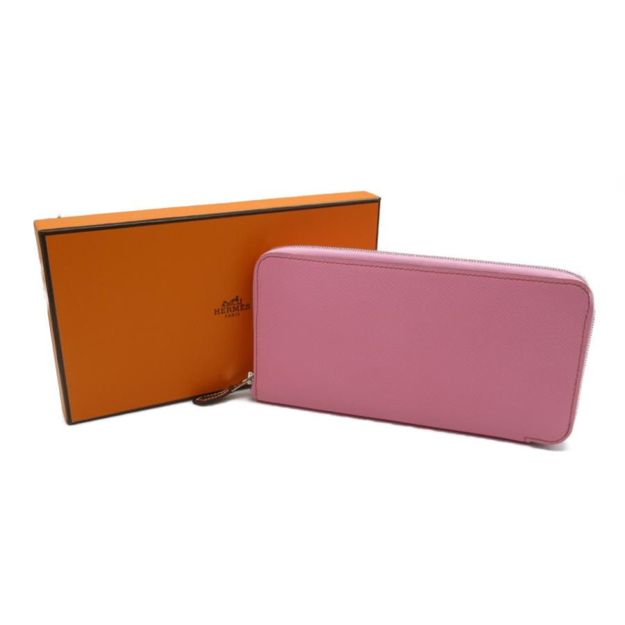 HERMES エルメス ラウンド長財布 アザップシルクインロング 