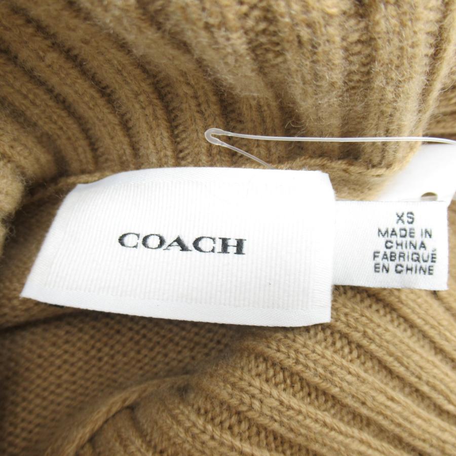 COACH コーチ セーター タートルセーター ベージュ系 ウール COACH コーチ セーター タートルセーター ベージュ系 ウール