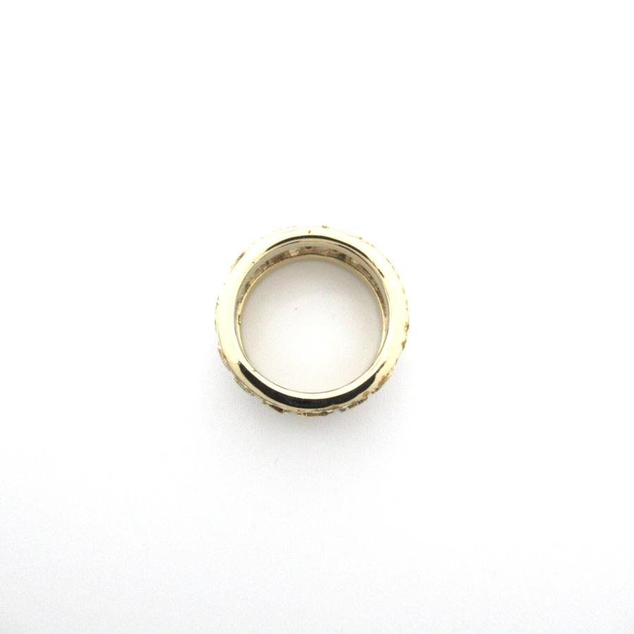 CHANEL シャネル リング・指輪 ロゴリング ゴールド系 GP CHANEL シャネル リング・指輪 ロゴリング ゴールド系 GP