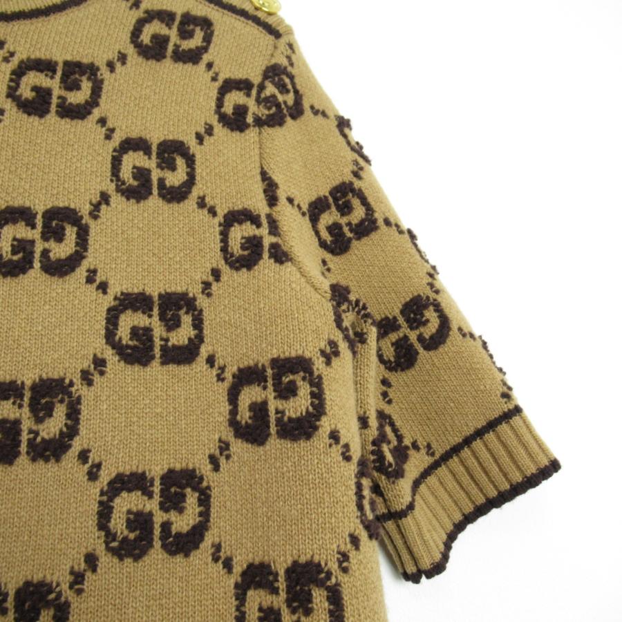 GUCCI グッチ ワンピース ブラウン系 ウール 中古 レディース GUCCI グッチ ワンピース ブラウン系 ウール 中古 レディース