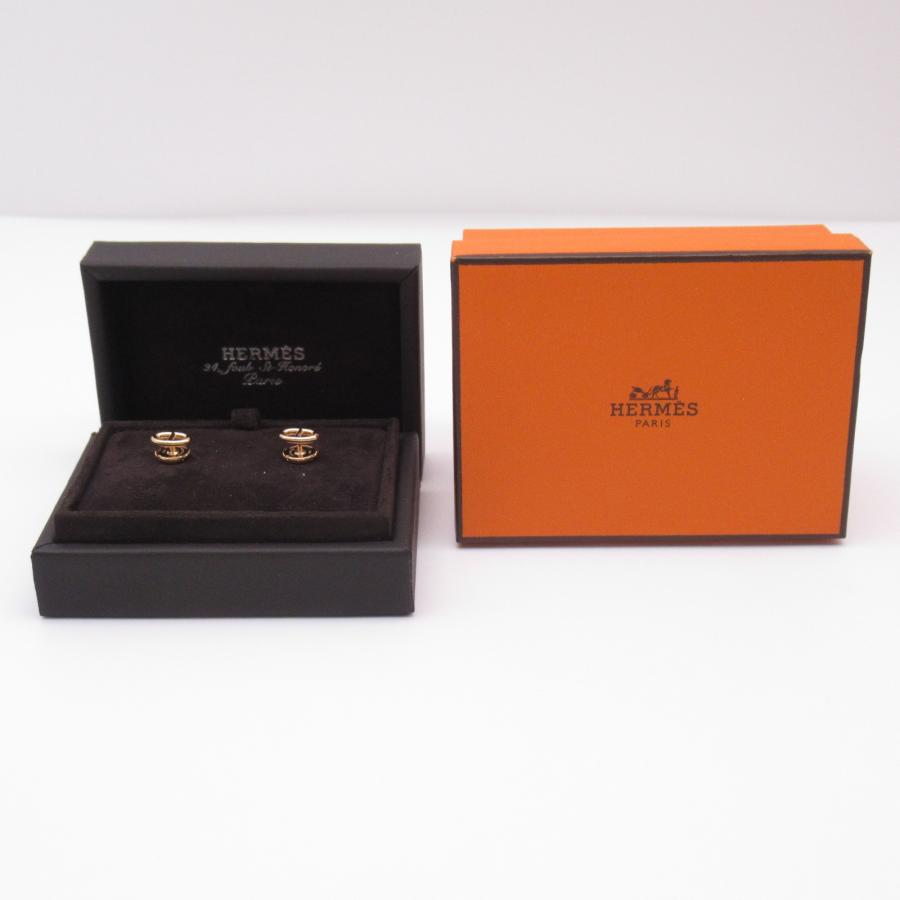 HERMES エルメス ピアス シェーヌダンクルピアス ゴールド系 HERMES エルメス ピアス シェーヌダンクルピアス ゴールド系