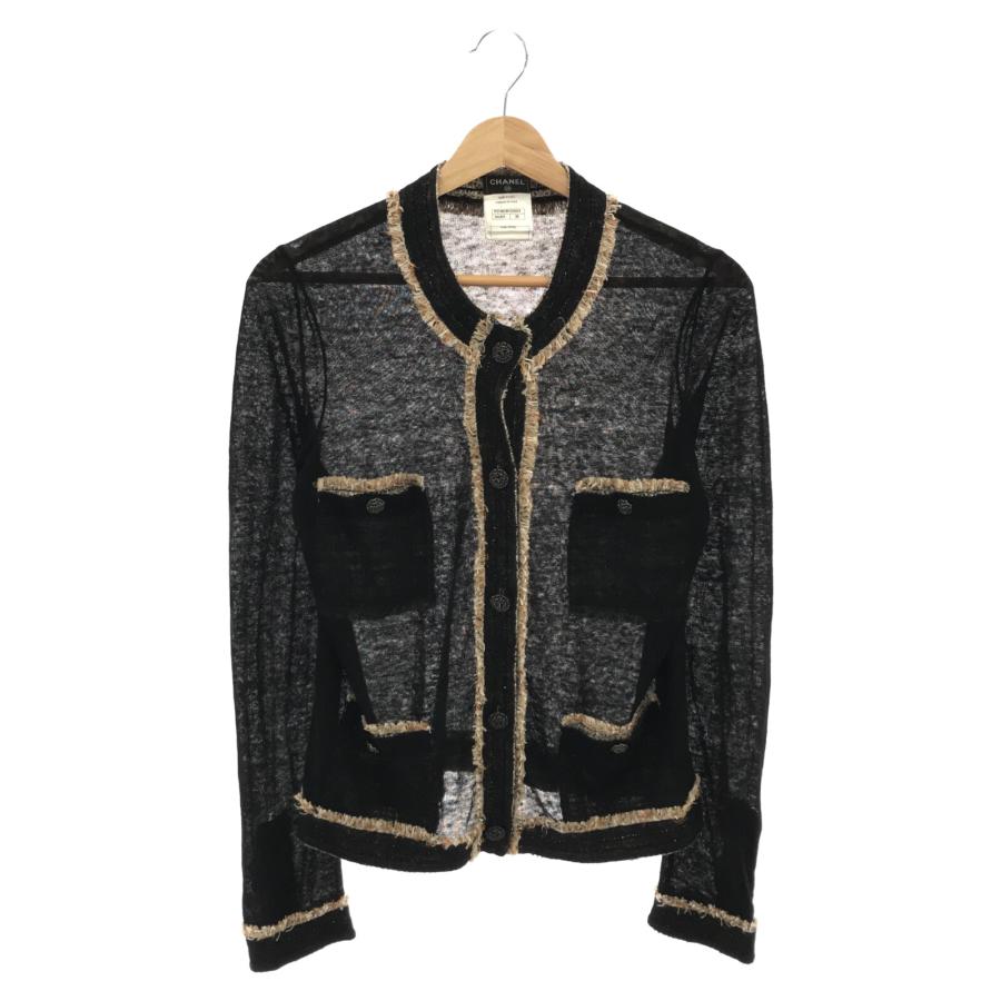 CHANEL シャネル その他ジャケット ニットジャケット ブラック系  
