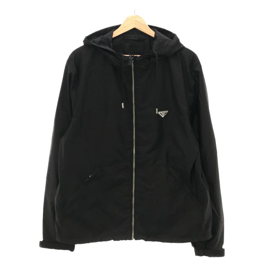 PRADA プラダ ブルゾン パーカー ブラック系 ナイロン 中古 PRADA プラダ ブルゾン パーカー ブラック系 ナイロン 中古