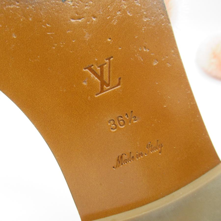 LOUIS VUITTON ルイ・ヴィトン サンダル ミンク ピンク系 その他 中古 