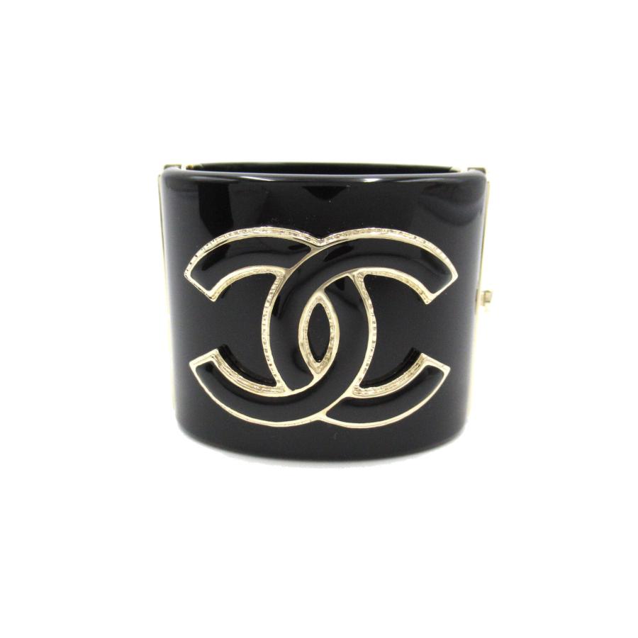 CHANEL シャネル バングル ココマーク バングル2種 ブラック系 CHANEL シャネル バングル ココマーク バングル2種 ブラック系