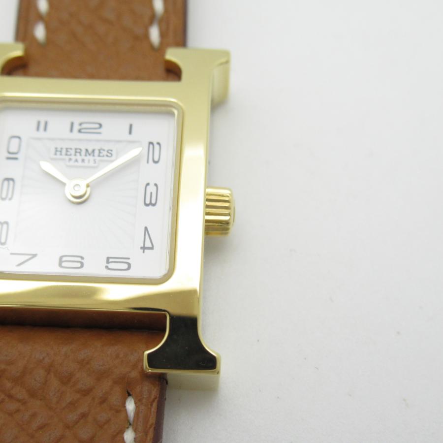 HERMES エルメス 腕時計 Hウォッチ ミニ ゴールド ウォッチ HERMES エルメス 腕時計 Hウォッチ ミニ ゴールド ウォッチ