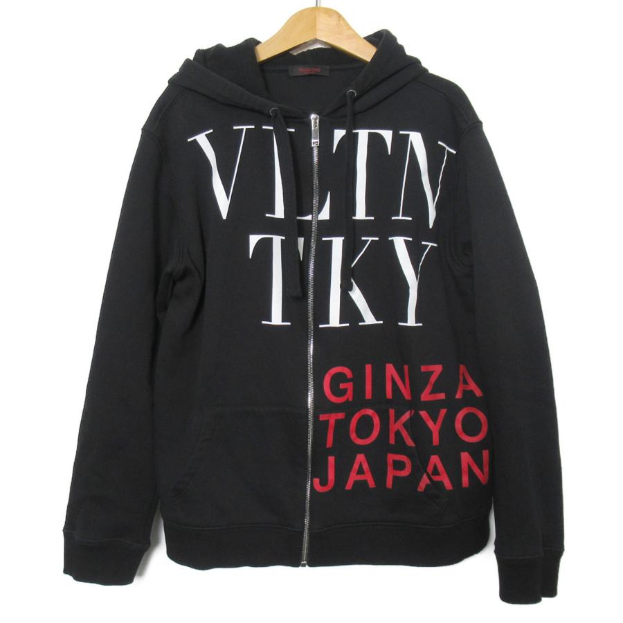 ヴァレンチノ ジップアップパーカー ブランドオフ Valentino コットン 