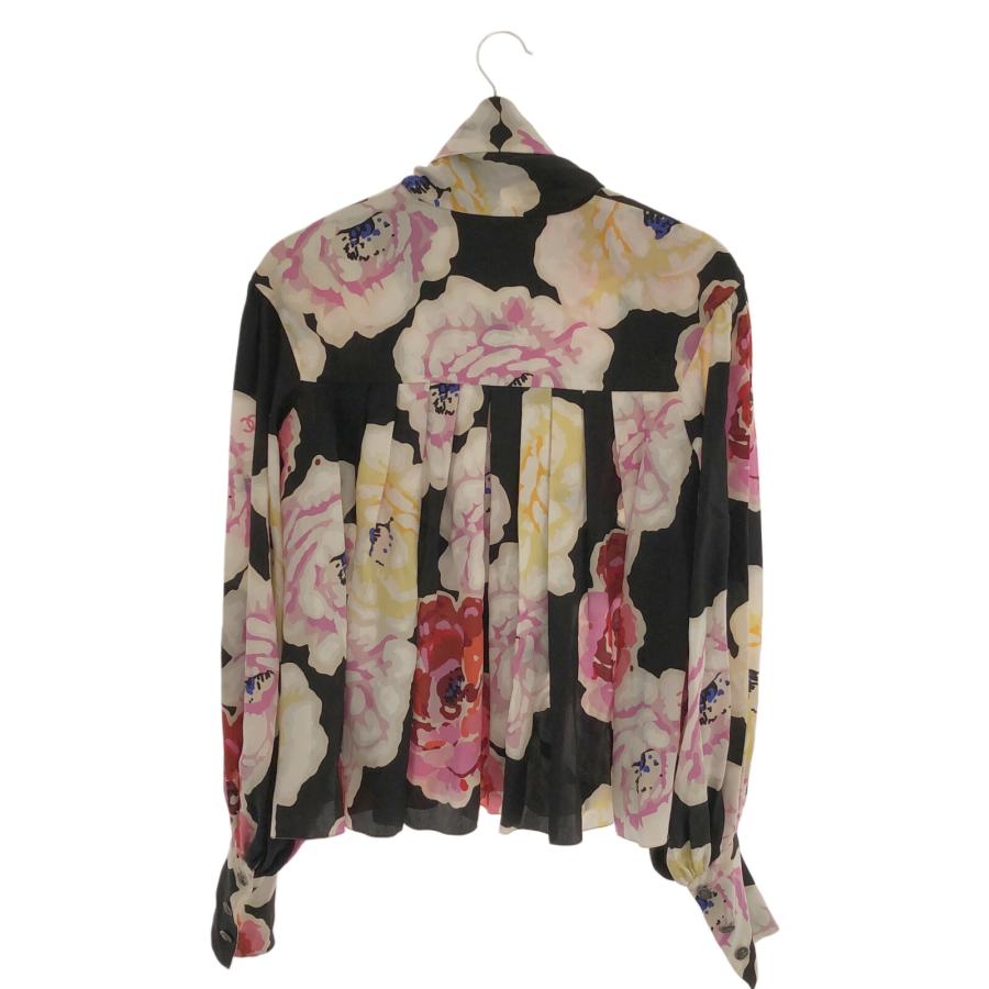 CHANEL シャネル ブラウス ブラウス ブラック系 シルク 中古 