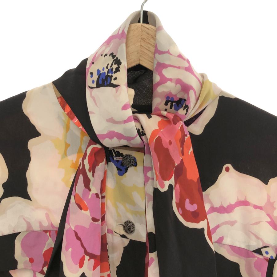 CHANEL シャネル ブラウス ブラック系 シルク 中古 レディース CHANEL シャネル ブラウス ブラック系 シルク 中古 レディース