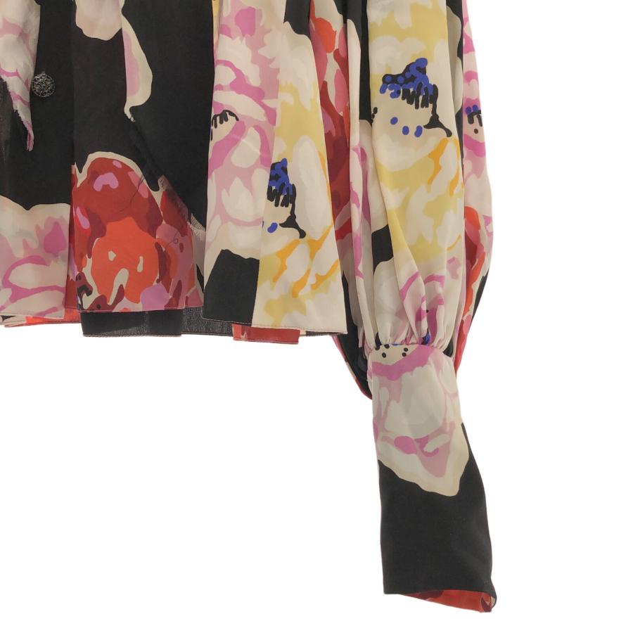 CHANEL シャネル ブラウス ブラック系 シルク 中古 レディース CHANEL シャネル ブラウス ブラック系 シルク 中古 レディース