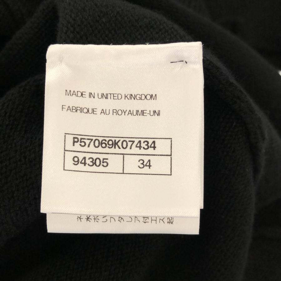 CHANEL シャネル セーター セーター 袖リボン ブラック系 カシミア  中古 レディース｜brandoff｜06