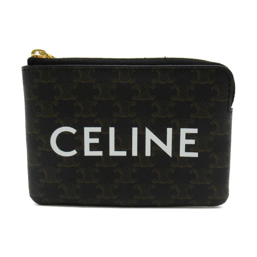 CELINE セリーヌ コインケース トリオンフキャンバス コイン&カード 