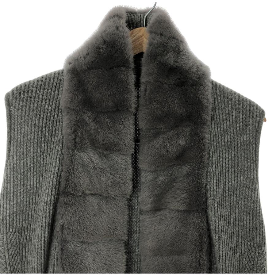 ロロピアーナ ミンク付カーディガン ブランドオフ Loro Piana カシミヤ 