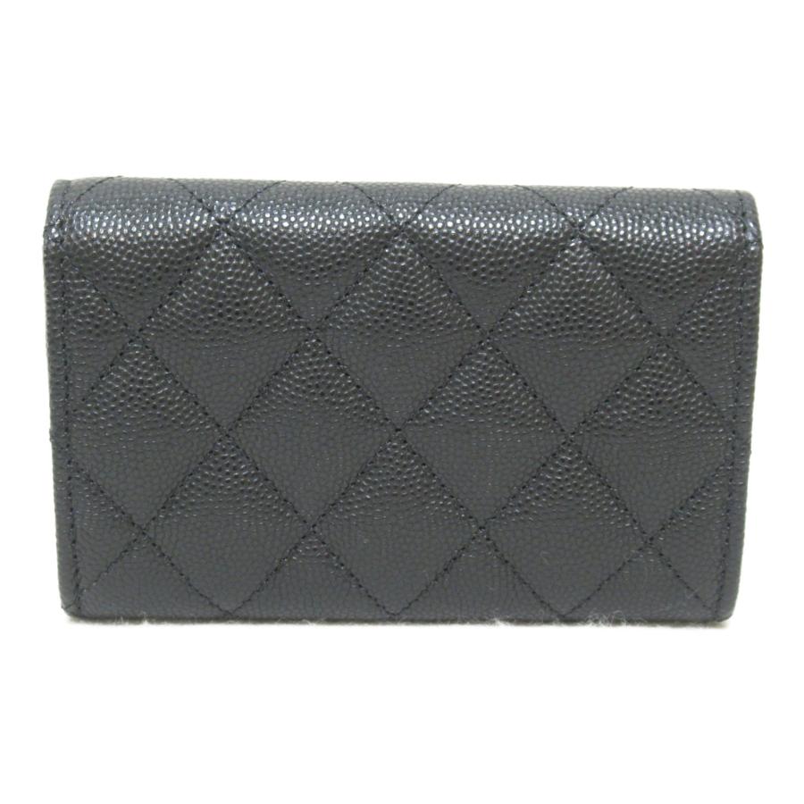 CHANEL シャネル 名刺入れ シャネル19 カードケース ブラック系 CHANEL シャネル 名刺入れ シャネル19 カードケース ブラック系