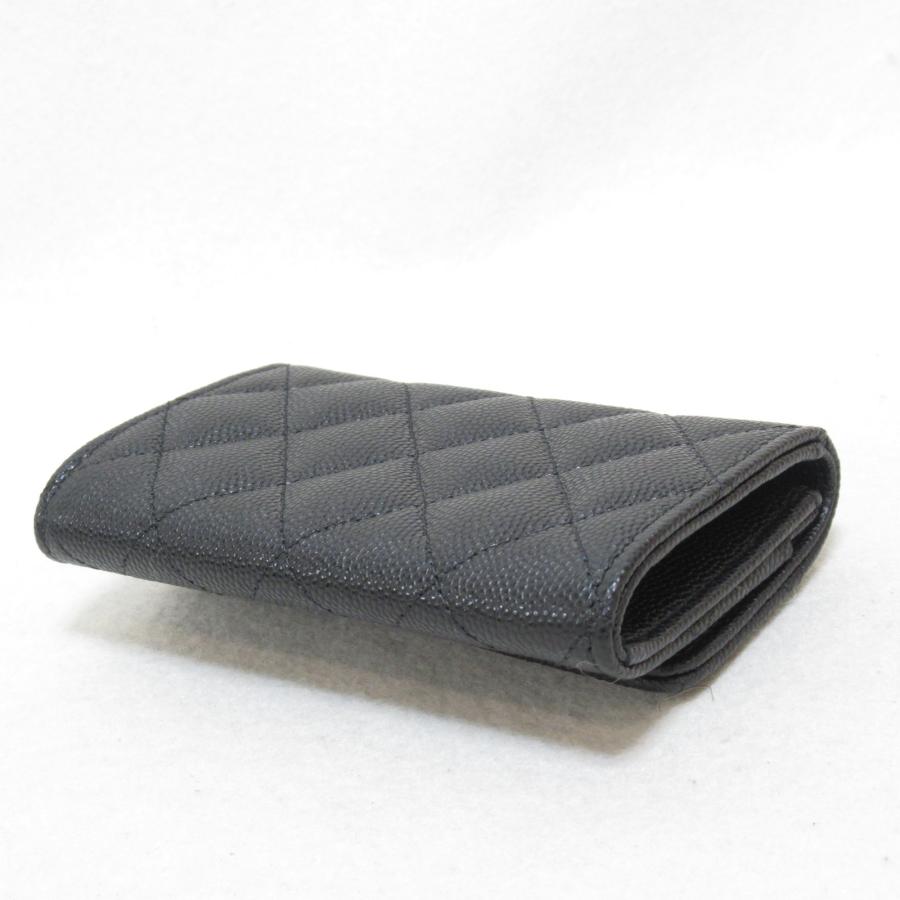 CHANEL シャネル 名刺入れ シャネル19 カードケース ブラック系 CHANEL シャネル 名刺入れ シャネル19 カードケース ブラック系