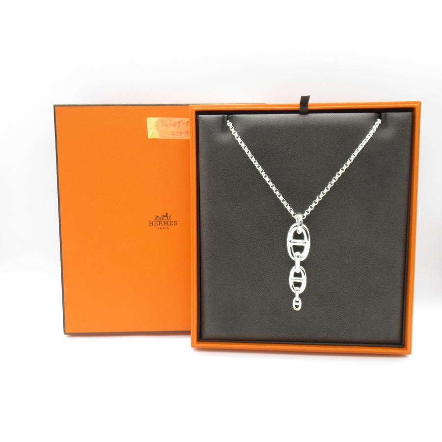 HERMES エルメス シェーヌダンクル アンシェネGMペンダント HERMES エルメス シェーヌダンクル アンシェネGMペンダント