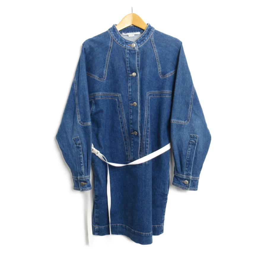 ステラマッカートニー コットン デニム ワンピース