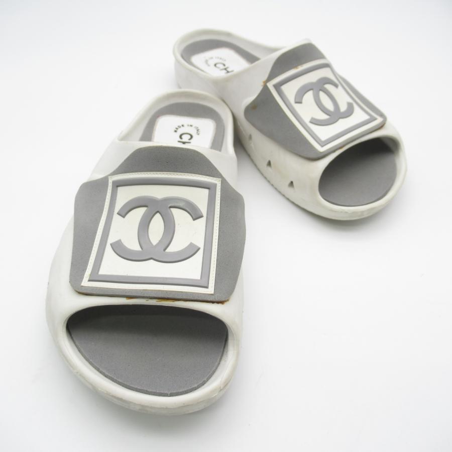 CHANEL シャネル サンダル スポーツライン ブランドオフ ラバー CHANEL シャネル サンダル スポーツライン ブランドオフ ラバー