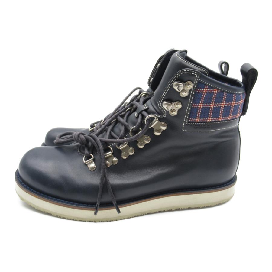 GUCCI グッチ エンジニア ブーツ ブランドオフ レザー 中古 GUCCI グッチ エンジニア ブーツ ブランドオフ レザー 中古