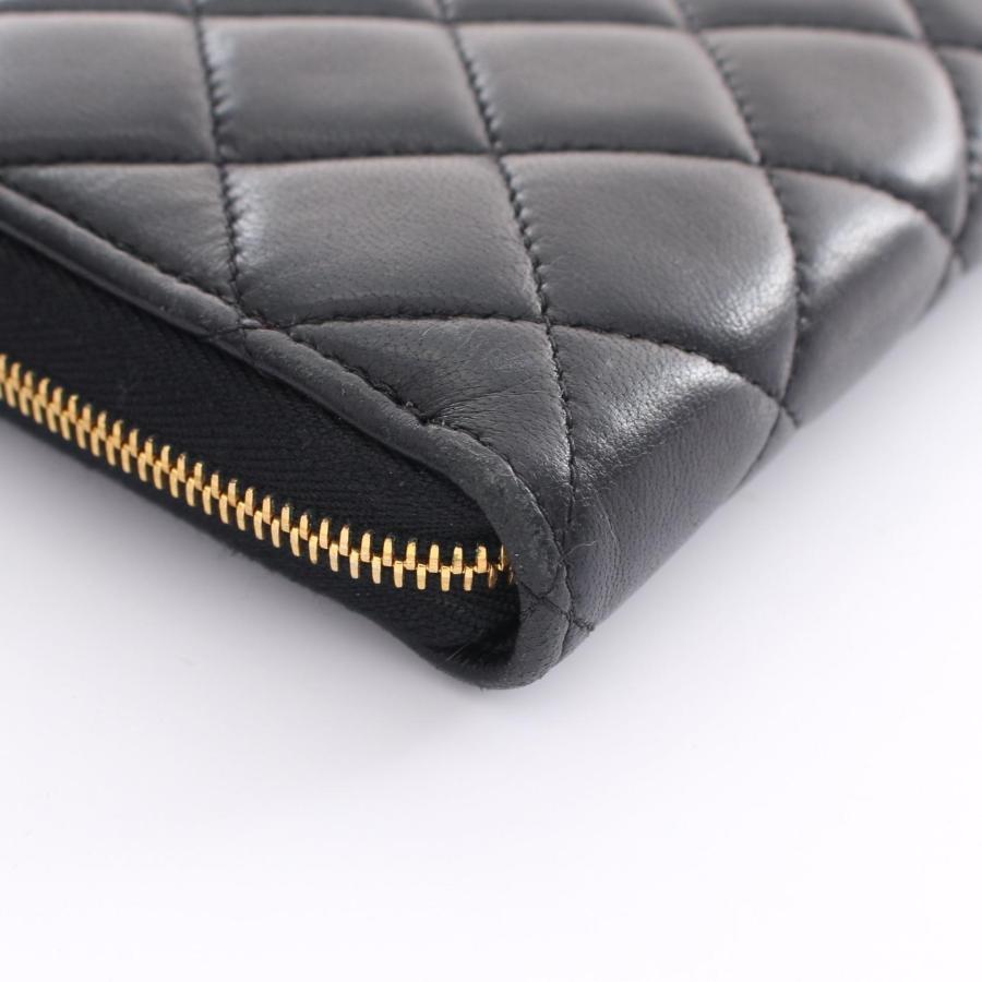 CHANEL シャネル マトラッセ ブランドオフ その他 ラウンド長財布 