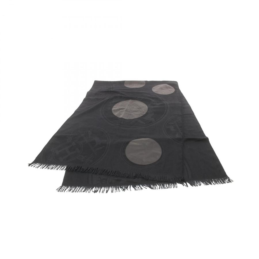 HERMES エルメス ニューリブリス ブランドオフ シルク ストール 中古