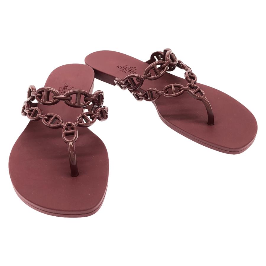 HERMES エルメス サンダル シェーヌダンクル ブランドオフ その他 中古  