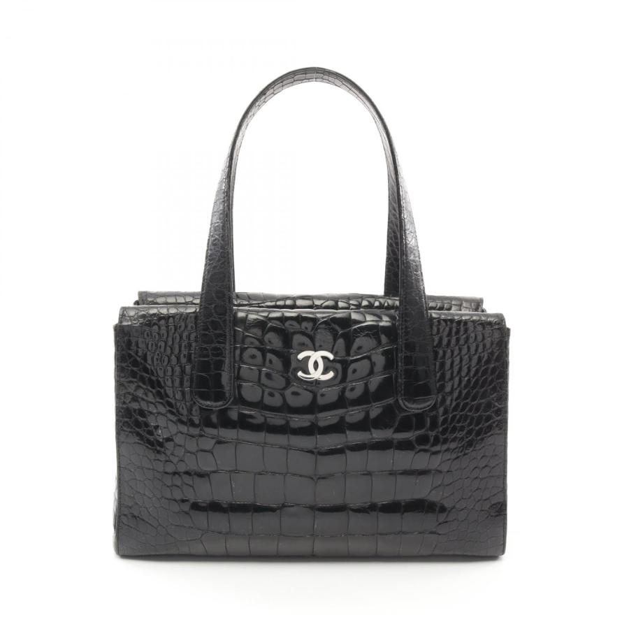 CHANEL シャネル ココマーク ブランドオフ エキゾチックレザー CHANEL シャネル ココマーク ブランドオフ エキゾチックレザー