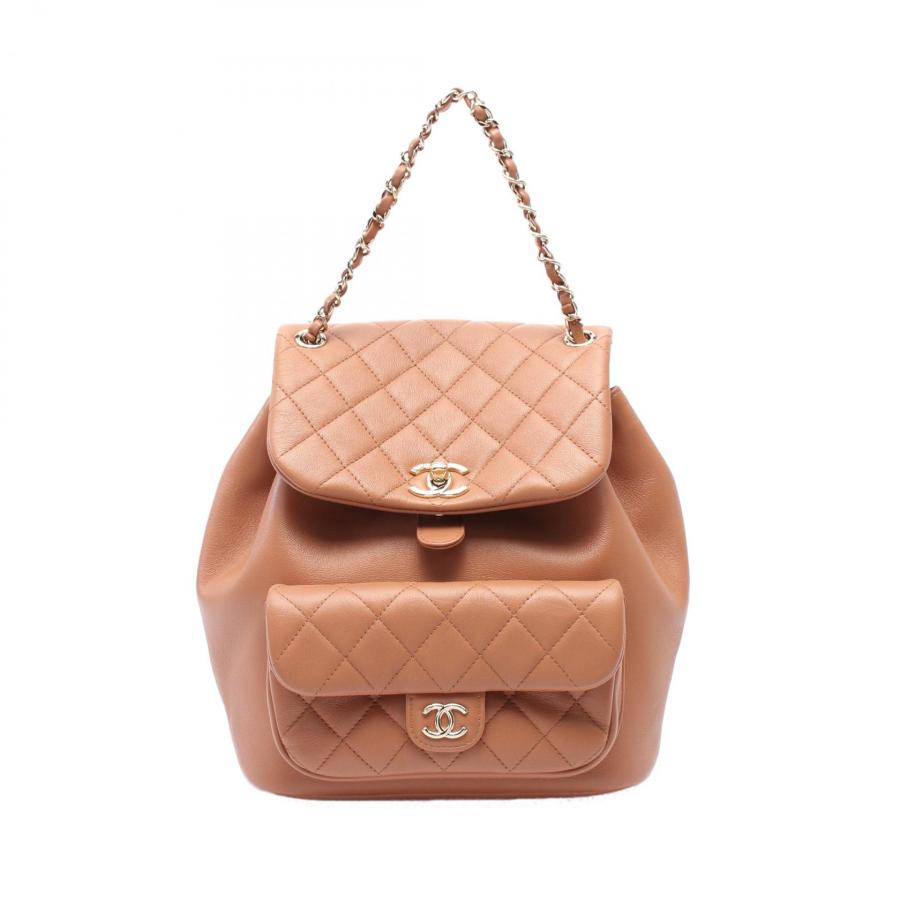 CHANEL シャネル マトラッセ ブランドオフ レザー リュックサック 