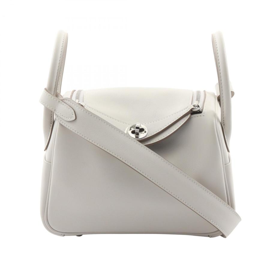 エルメス HERMES リンディ ミニ ヴェルソ ショルダーバッグ バッグ ヴォースイフト ヴォースイフト レディース ホワイト系 【中古】 HERMES（エルメス） リンディ ミニ ヴェルソ ブランドオフ その他
